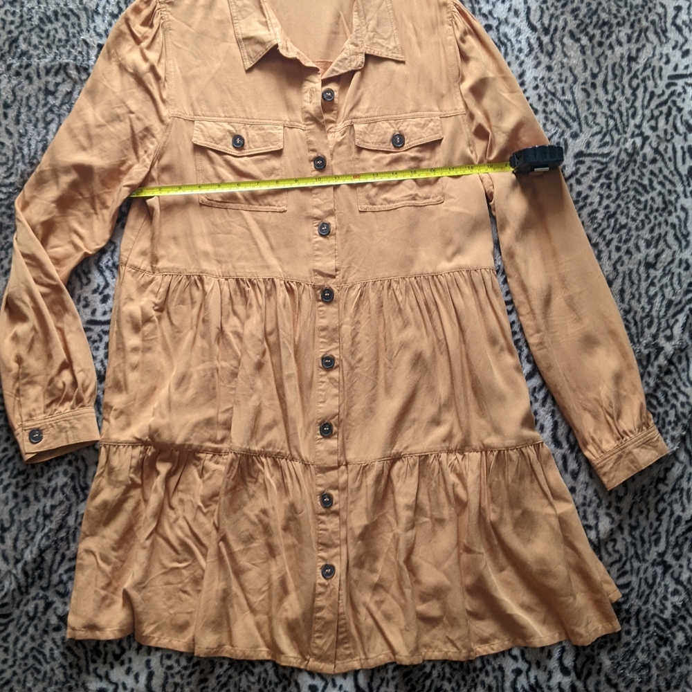 Long Sleeve Button Up Dress - Picture 10 of 11